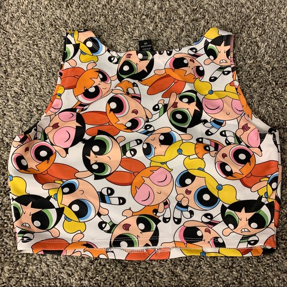 Power puff girl crop top - Picture 2 of 2
